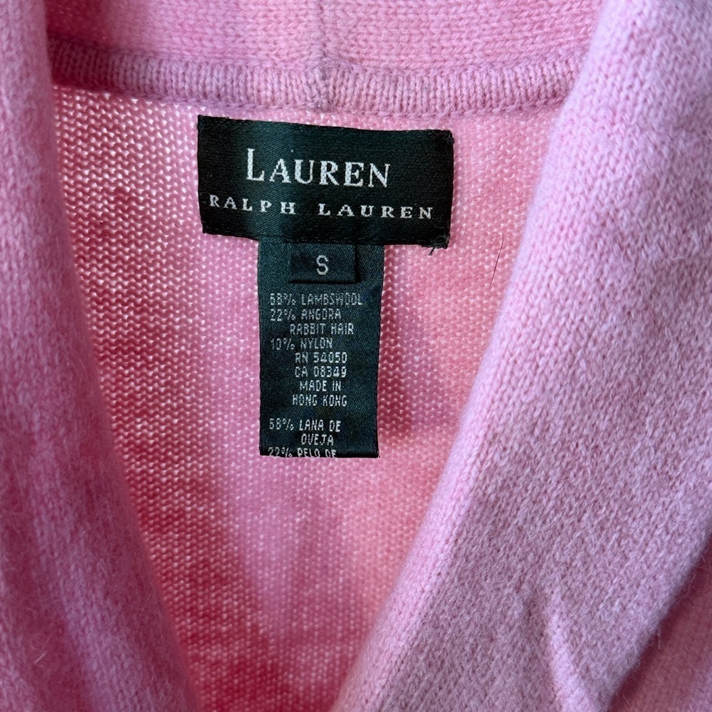 Vintage Lauren Ralph Lauren wrap pullover sweater Size Small - Picture 2 of 3